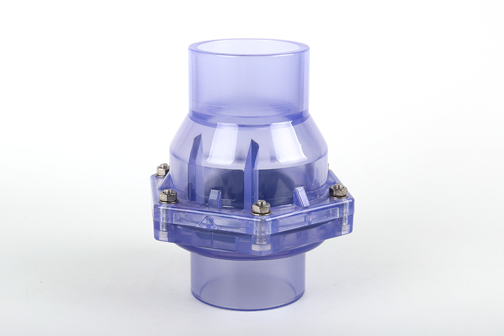 和平透明翻板式止回阀